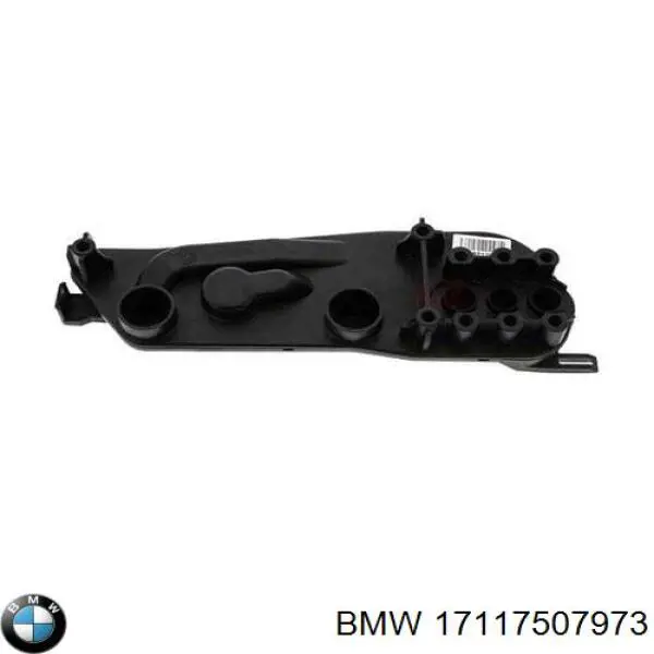 Soporte de radiador izquierdo 17117507973 BMW