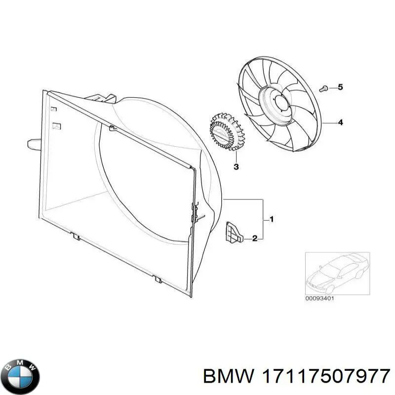 Купить 17117507977 BMW 