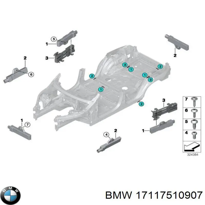 Болт ГБЦ 17117510907 BMW