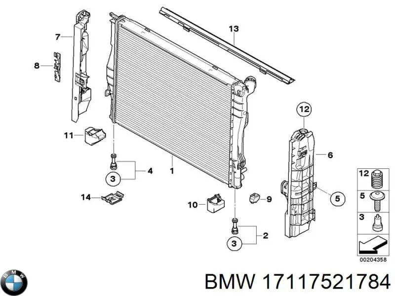 17117521784 BMW 