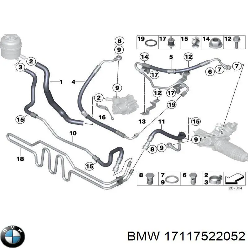 17117522052 BMW 