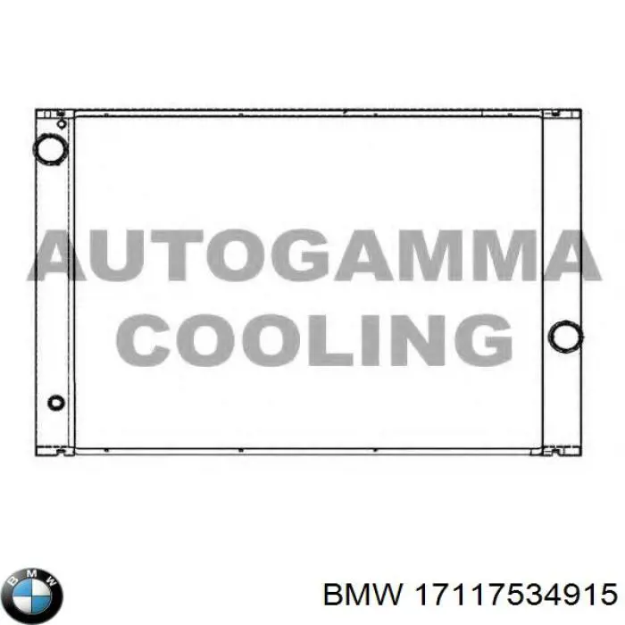 Купить 17117534915 BMW Радиатор водяной
