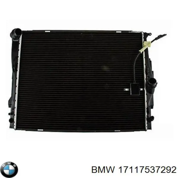 Радиатор охлаждения двигателя BMW 17117537292 цена, от 253.39 USD