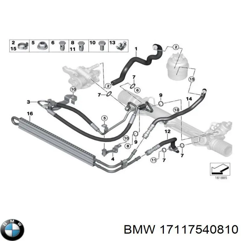 17117540810 BMW 