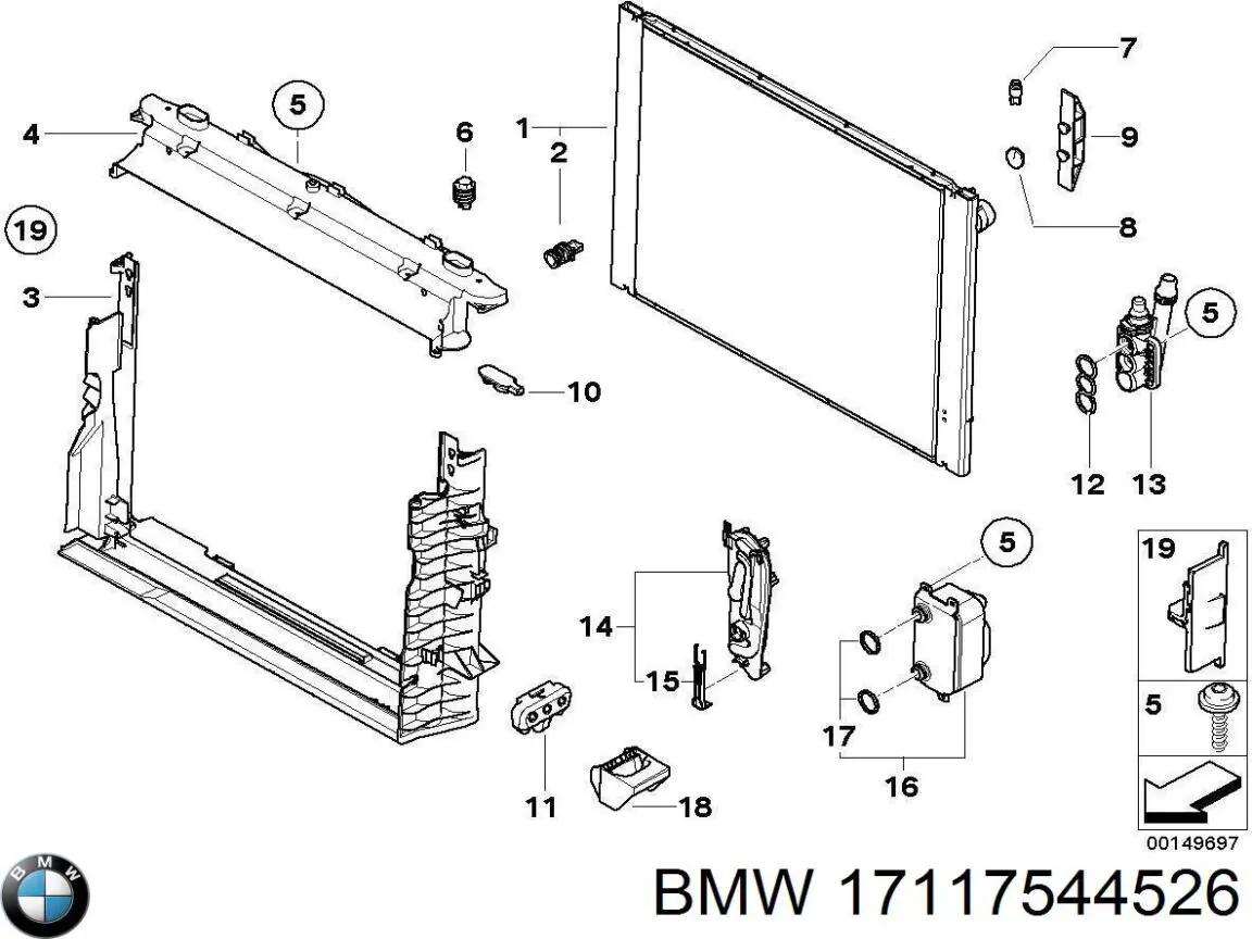 17117544526 BMW 