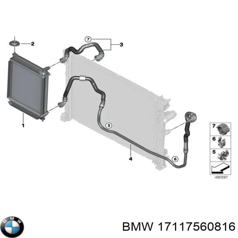  17117560816 BMW