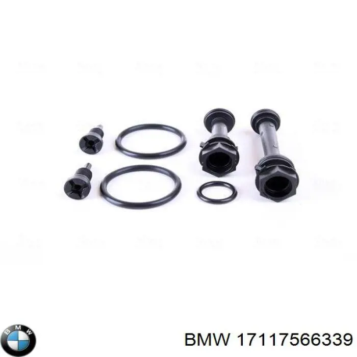 Радиатор охлаждения двигателя BMW 17117566339 цена, от 253.39 USD