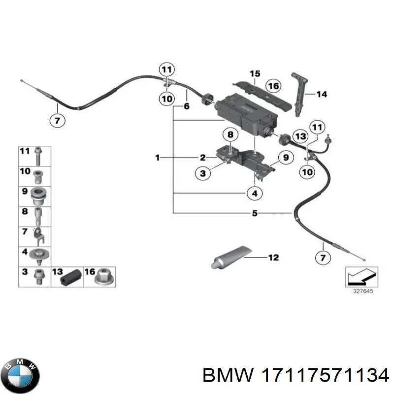  BMW 17117571134 цена, от 0.94 USD