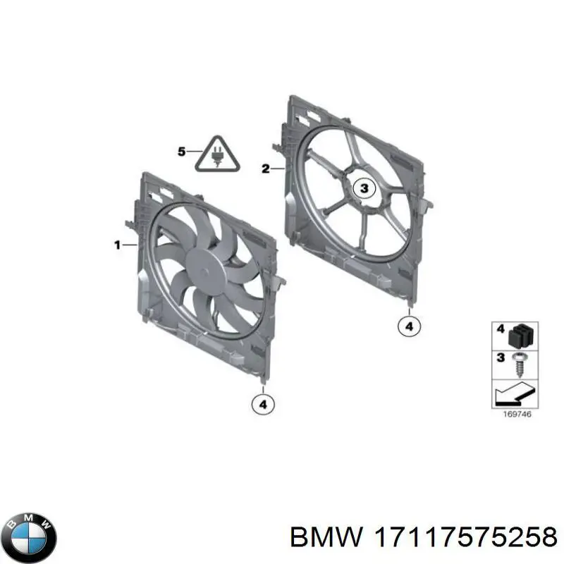 17117575258 BMW 