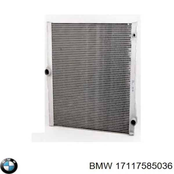 Радиатор охлаждения двигателя BMW 17117585036