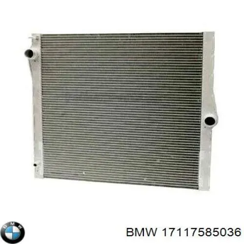 Радиатор охлаждения BMW 17117585036