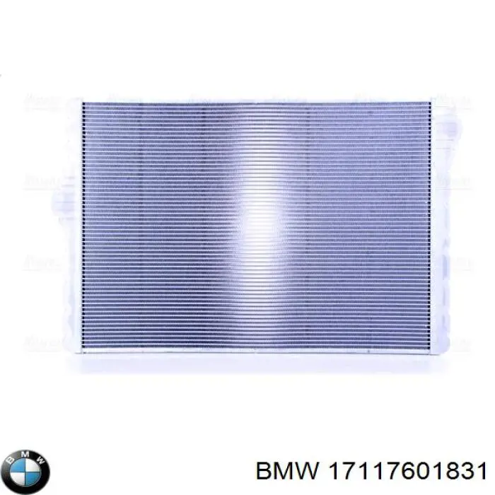 Радиатор охлаждения двигателя BMW 17117601831 цена, от 190.59 USD