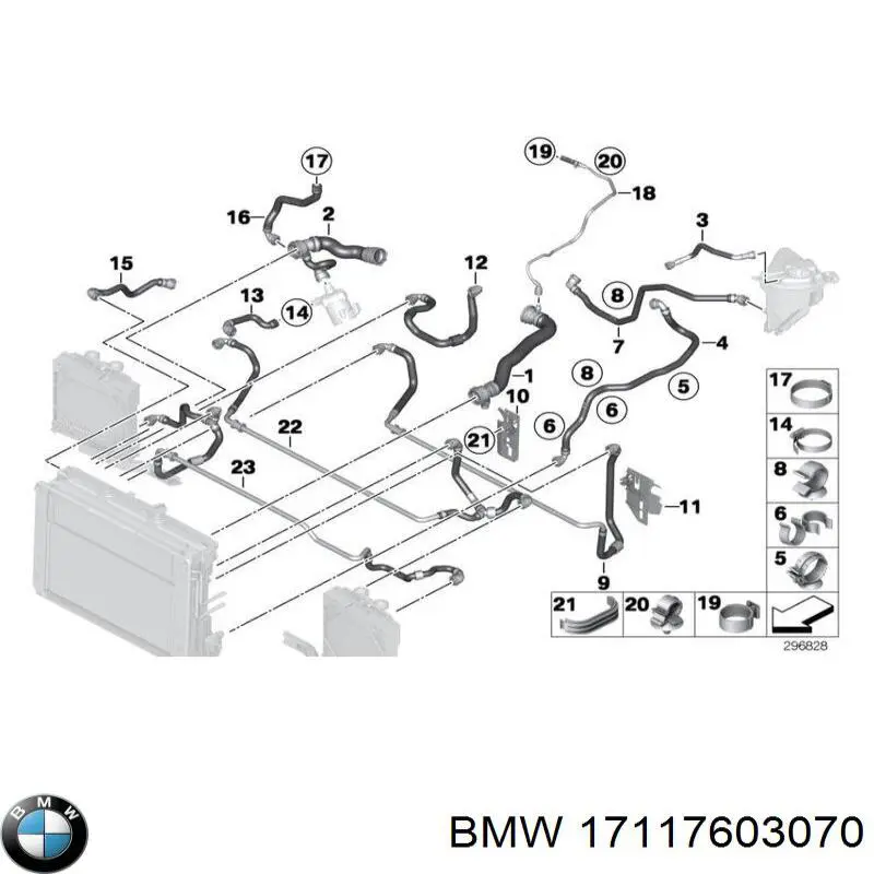  BMW 17117603070 цена, от 22.60 USD