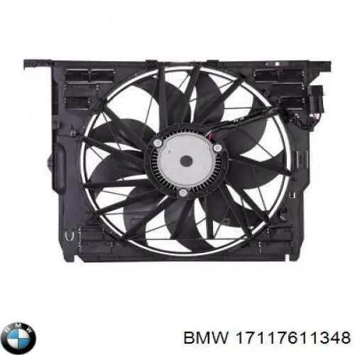 Диффузор радиатора охлаждения BMW 17117611348 цена, от 101.35 USD
