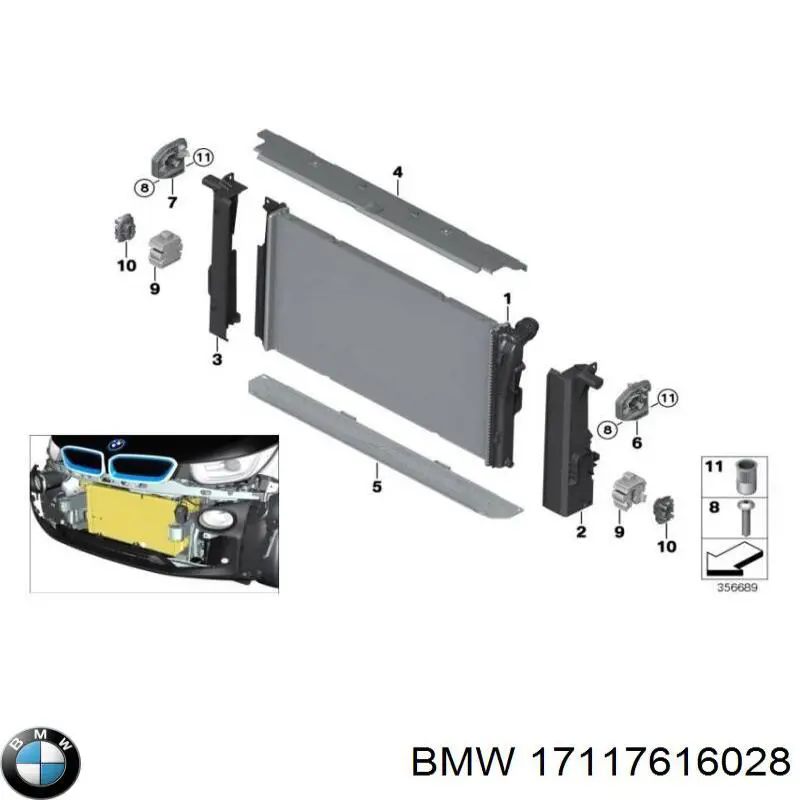 17117616028 BMW 