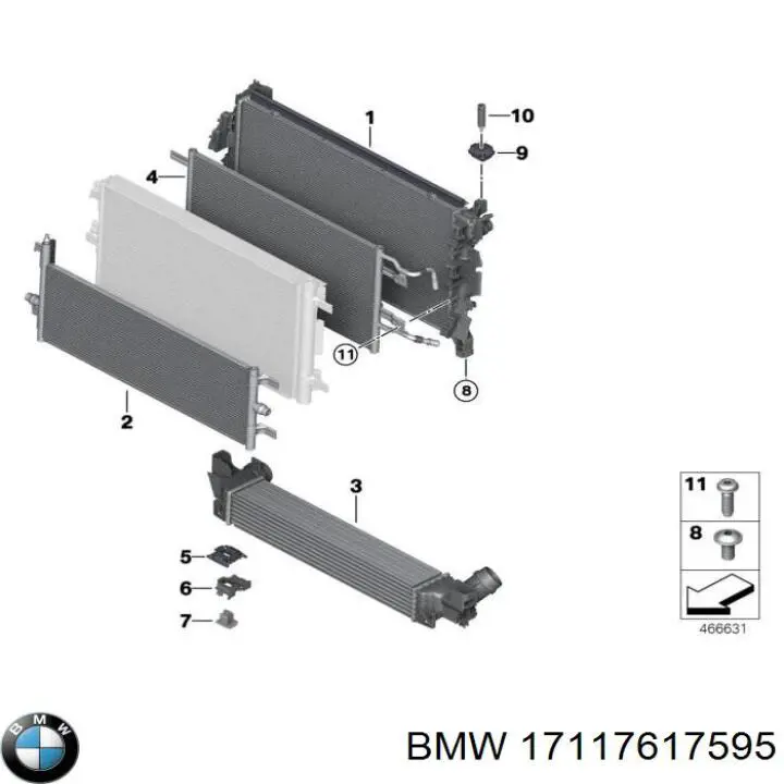 Радиатор охлаждения двигателя Magneti Marelli 350213202900 цена, от 130.51 USD