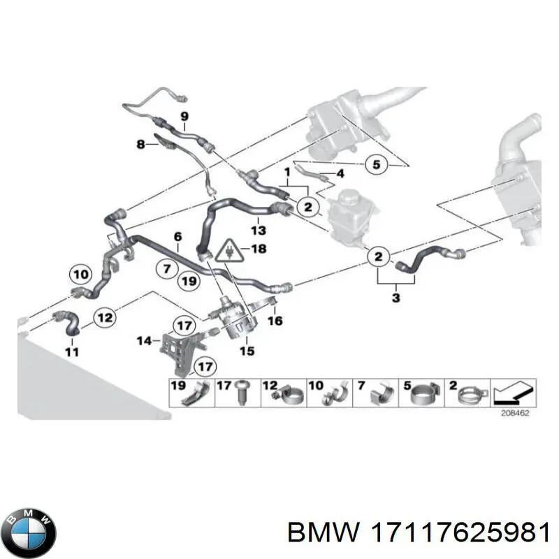 17117625981 BMW 