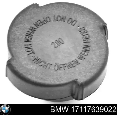 17117639022 BMW Tampa (tampão) do radiador