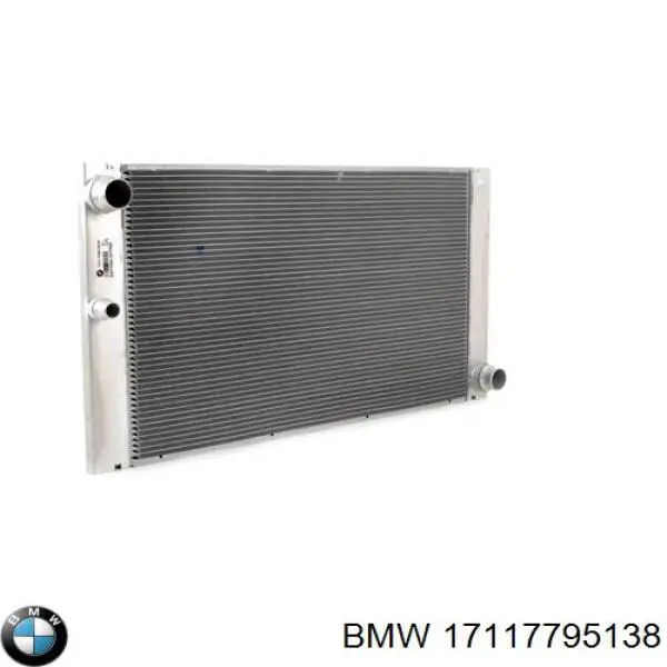17117795138 BMW radiador de esfriamento de motor