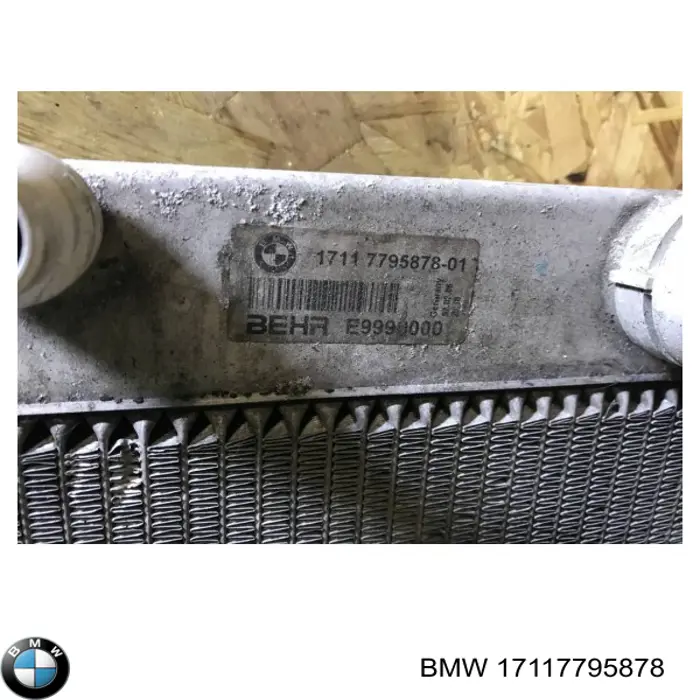 17117795878 BMW Радиатор основной