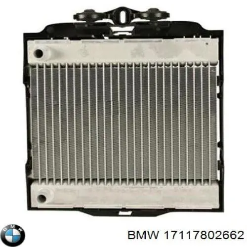 Радиатор охлаждения двигателя, правый BMW 17117802662