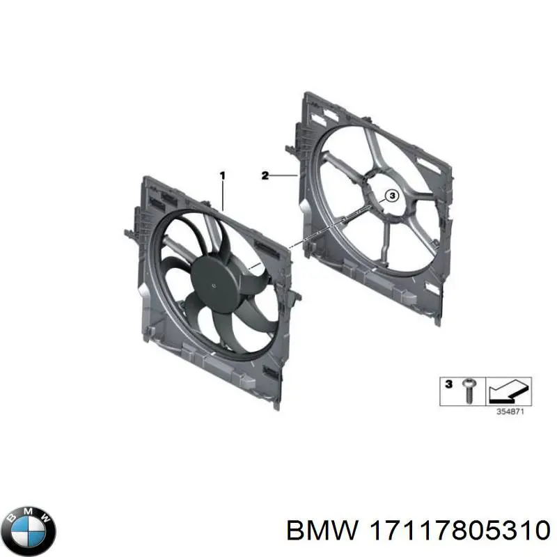 Хомут глушителя 17117805310 BMW