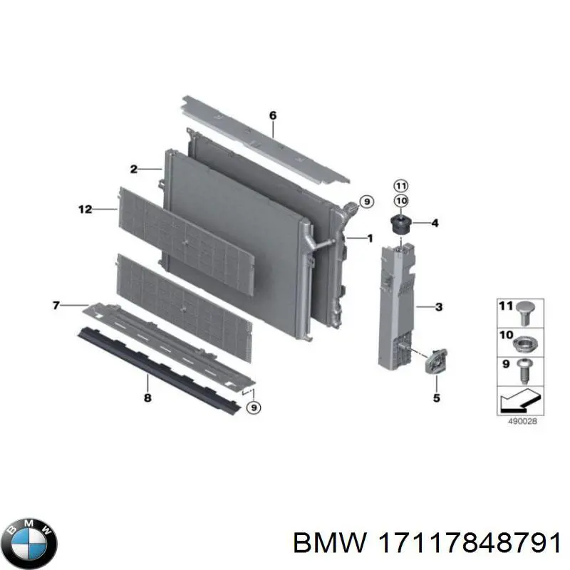  17117848791 BMW