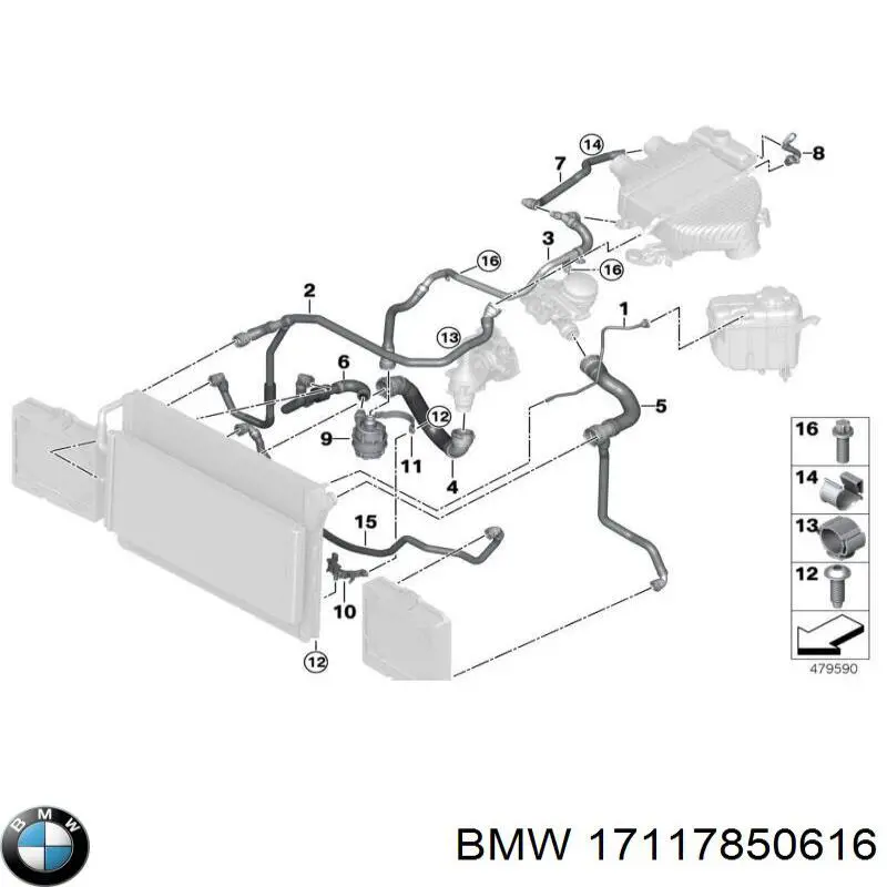  17117850616 BMW