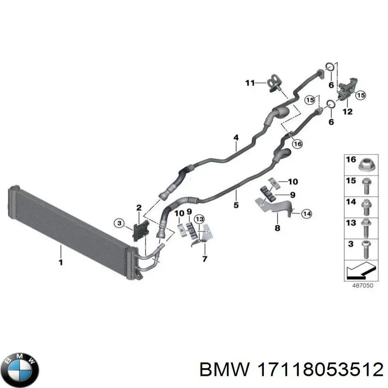 17118053512 BMW 