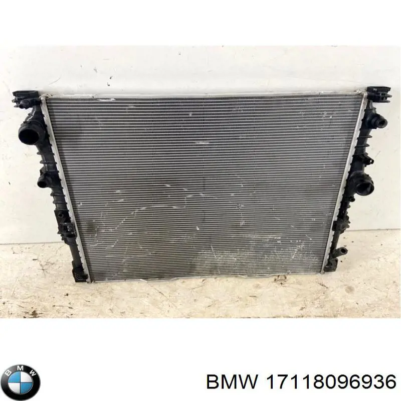 Радиатор охлаждения двигателя BMW 17118096936 цена, от 759.08 USD