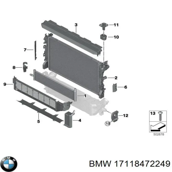  17118472249 BMW