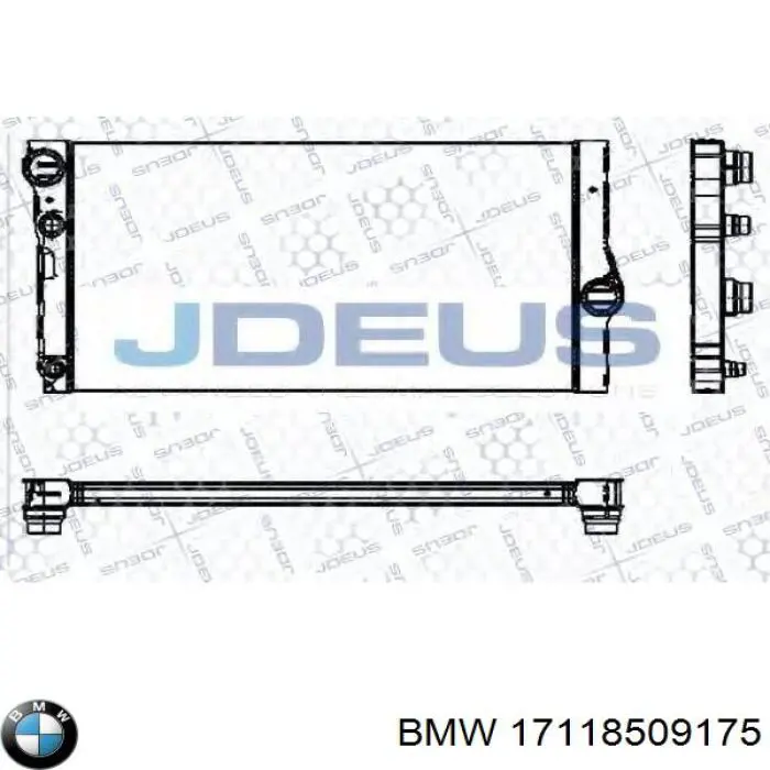 17118509175 BMW Радиатор основной
