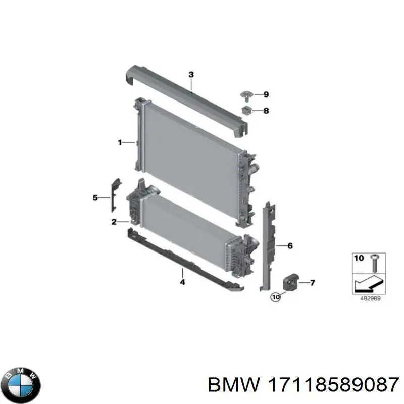 17118589087 BMW 