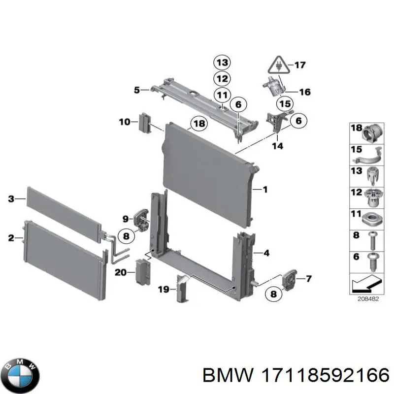 17118592166 BMW 