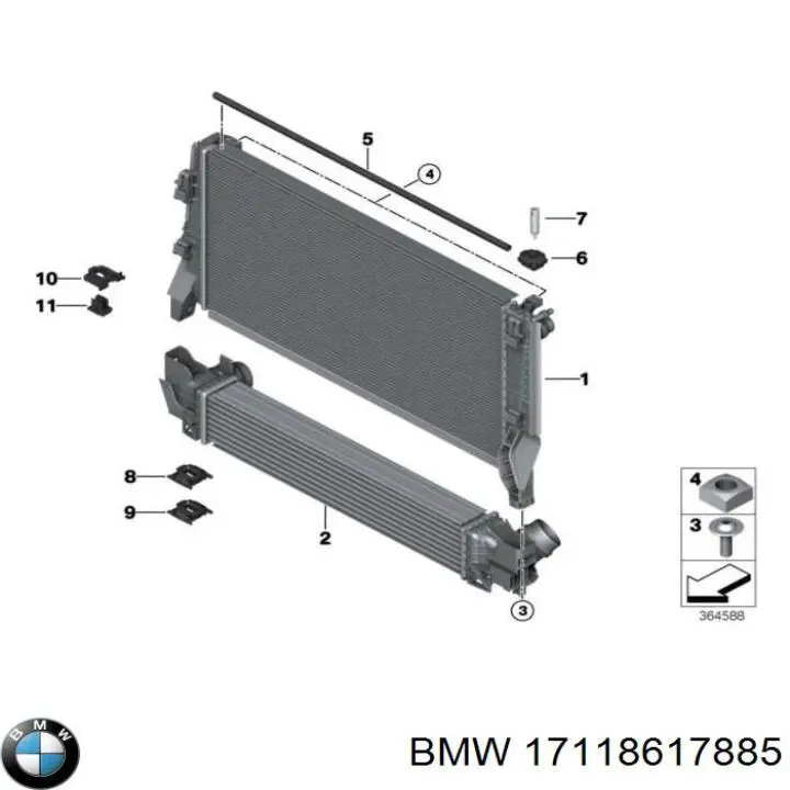 17118668715 BMW 