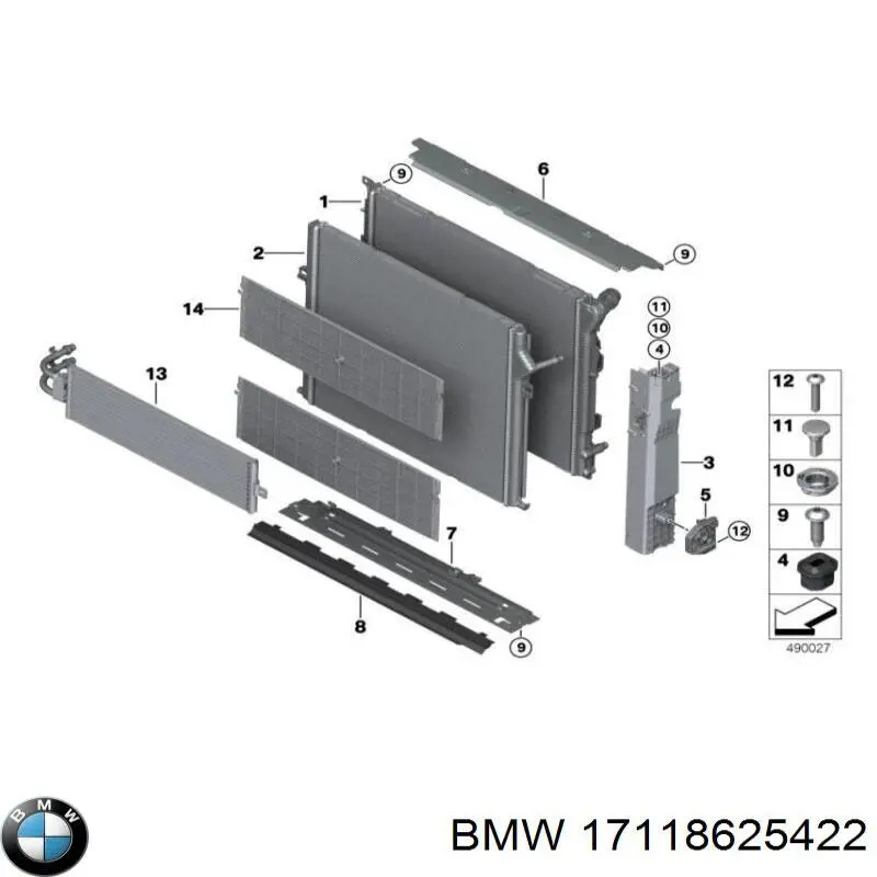 17118625422 BMW 