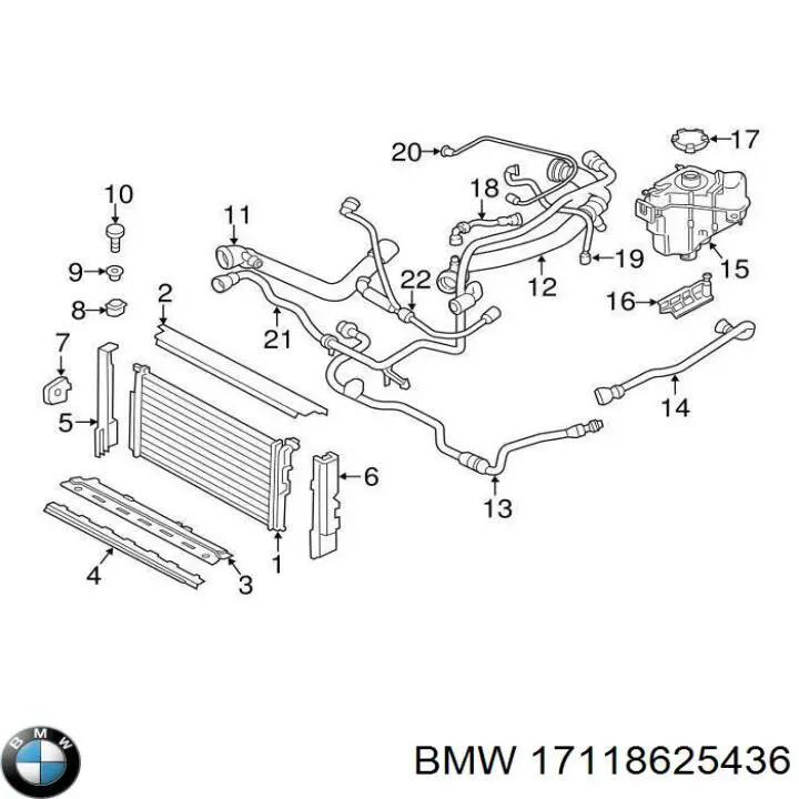  17118625436 BMW