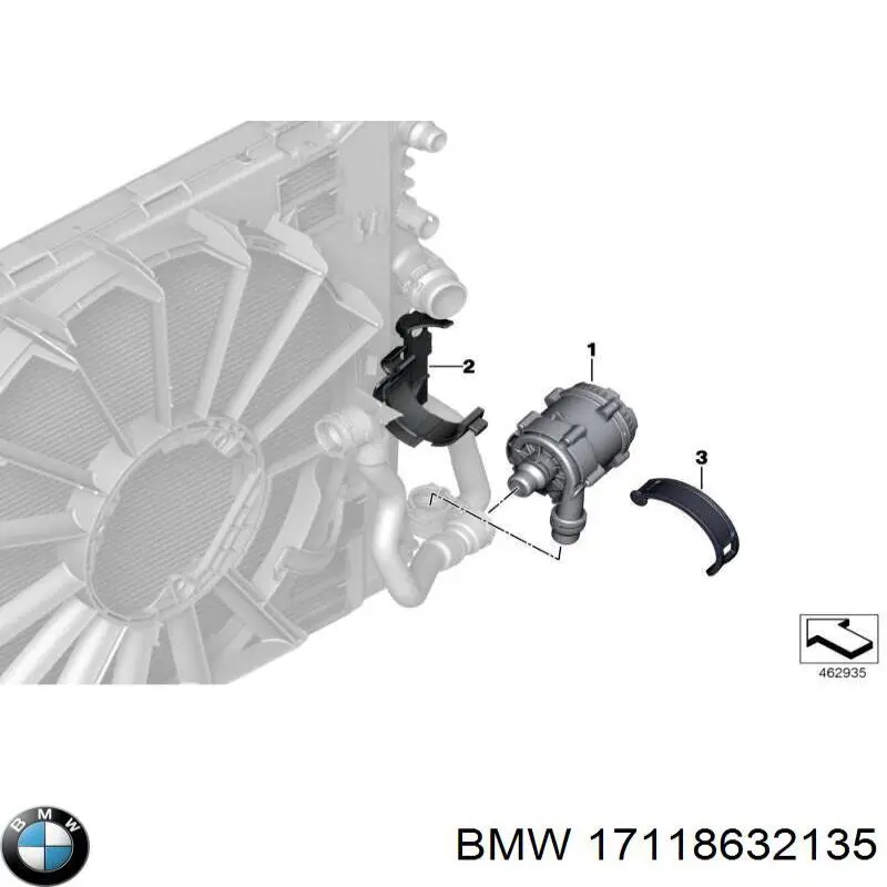  BMW 17118632135 цена, от 12.67 USD