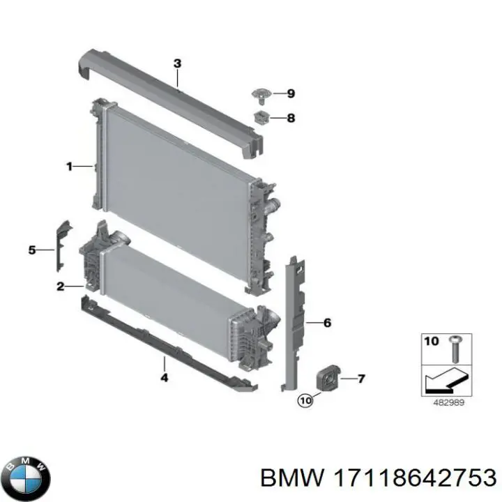 17118642753 BMW 