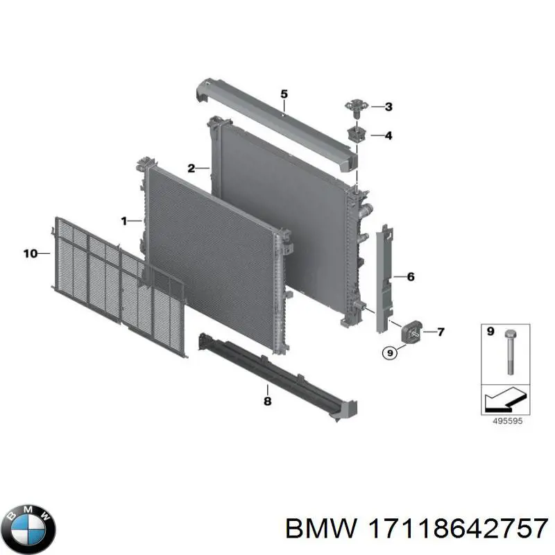 17118642757 BMW 