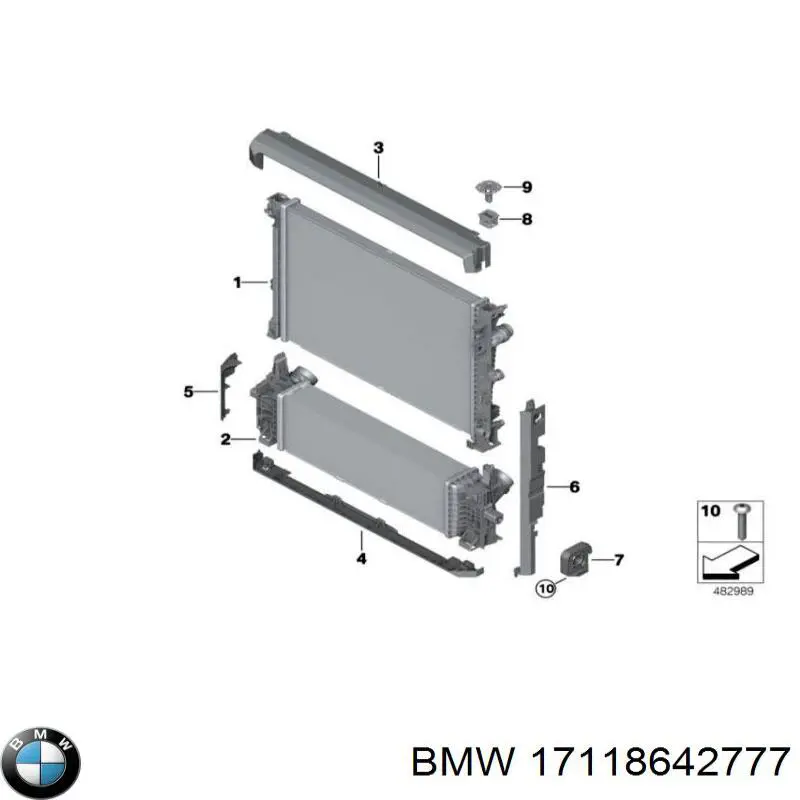 17118642777 BMW 