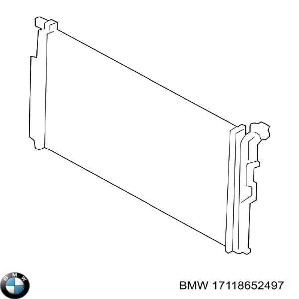Купить 17118652497 BMW Радиатор водяной