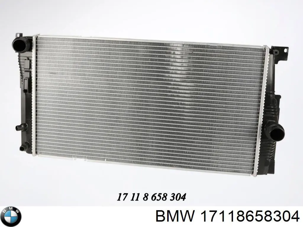 17118658304 BMW radiador de esfriamento de motor