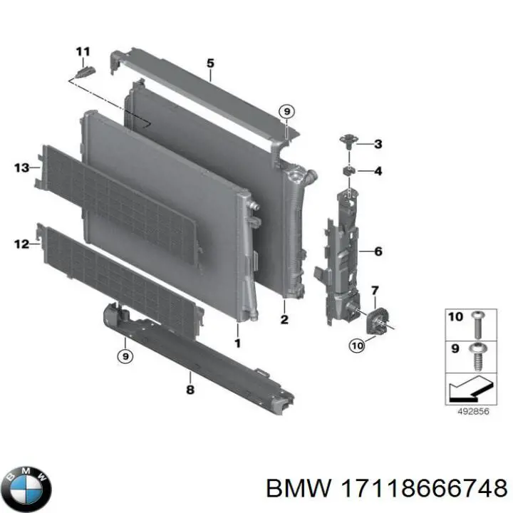 17118666748 BMW 