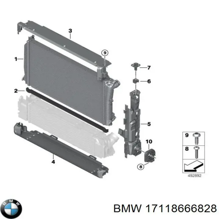 17118666828 BMW 