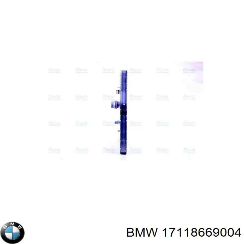 Радиатор охлаждения двигателя BMW 17118669004 цена, от 223.19 USD