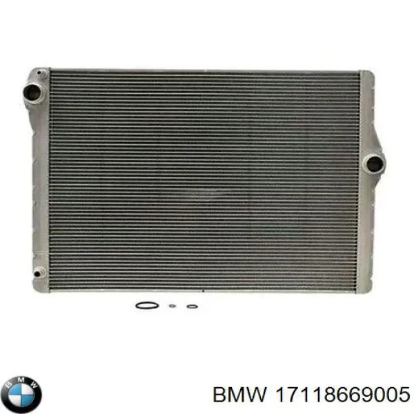 Радиатор 17118669005 BMW