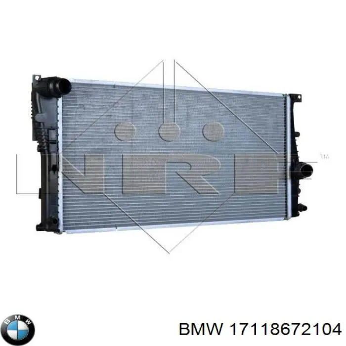 Купить 17118672104 BMW Радиатор водяной