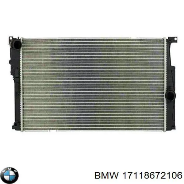 Радиатор охлаждения двигателя BMW 17118672106 цена, от 492.52 USD