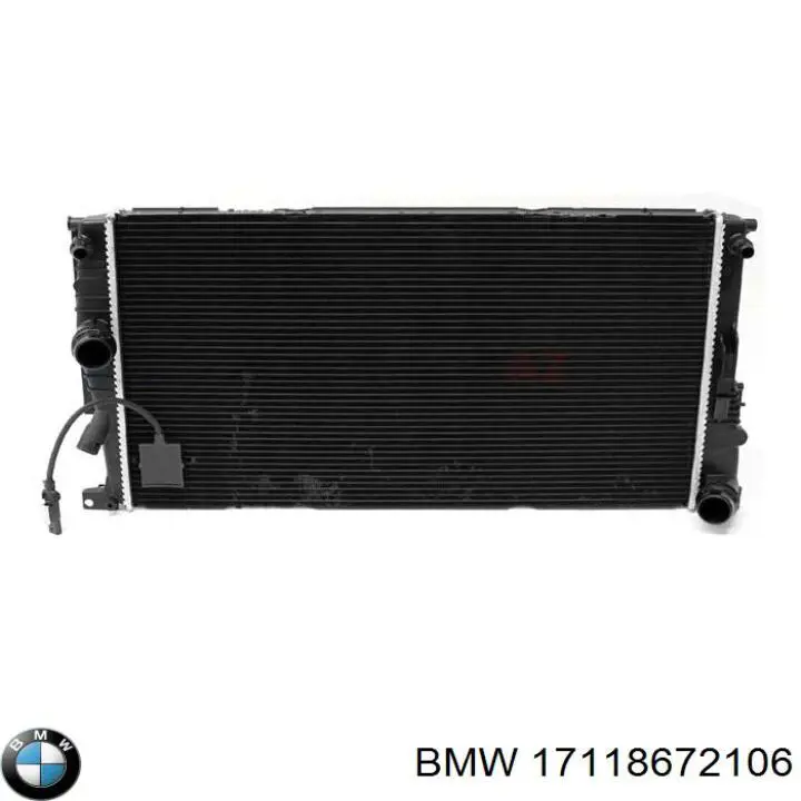 Купить 17118672106 BMW Радиатор водяной